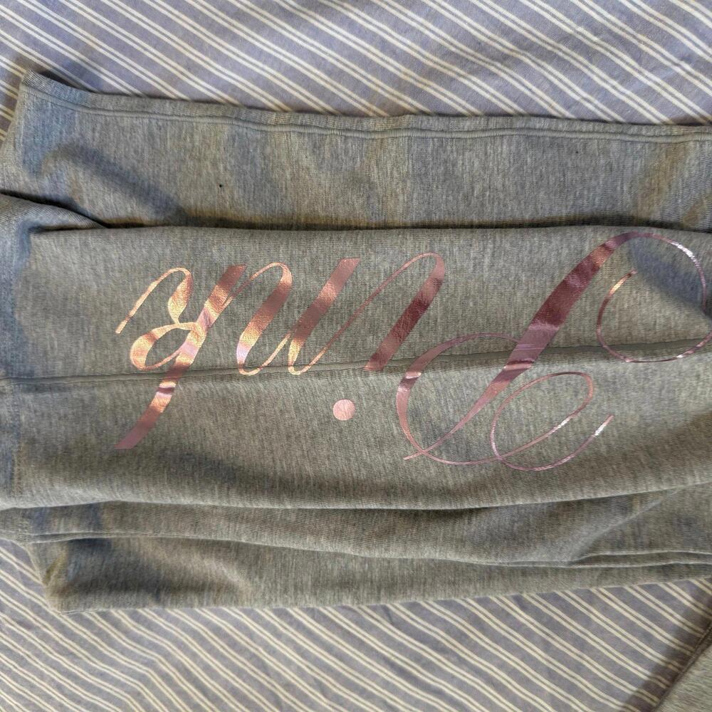 Y2K Victoria's Secret All Day Cotton Foldover Waist Flare Yoga Pants - Picture 7 of 7